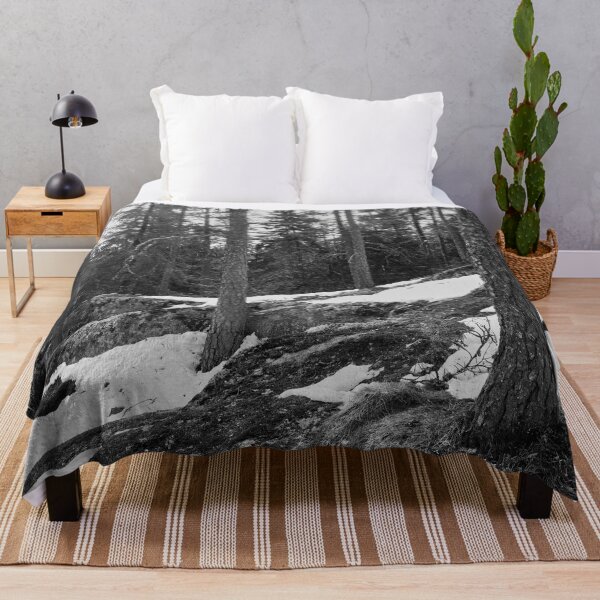 Item preview, The hillside forest bw designed and sold by Jouko Lehto Photography.