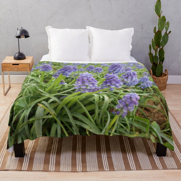 Item preview, Grape Hyacinth Spring Flowers designed and sold by GrudleBay.