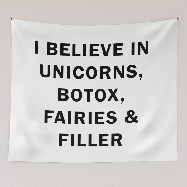 Item preview, I believe in uniconts, botox, fairies and filler designed and sold by ValentinaHramov.