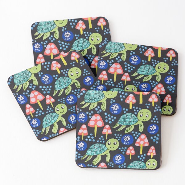 Item preview, cute tortoise patterns  designed and sold by pragatirizwani.