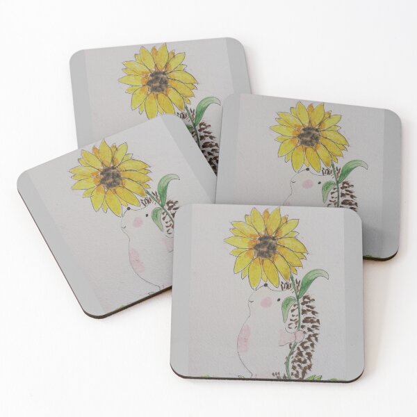 Item preview, Cute hedgie and sunflower designed and sold by Sifan.