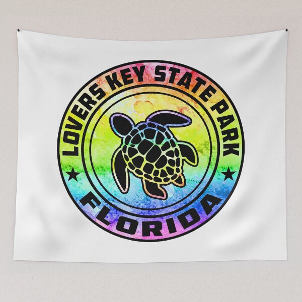 Item preview, Lovers Key State Park Beach Florida Sea Turtle FL designed and sold by DESTINATIONS DECAL.