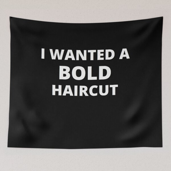 Item preview, Bald - Bold - Misheard Joke  designed and sold by zareworks.