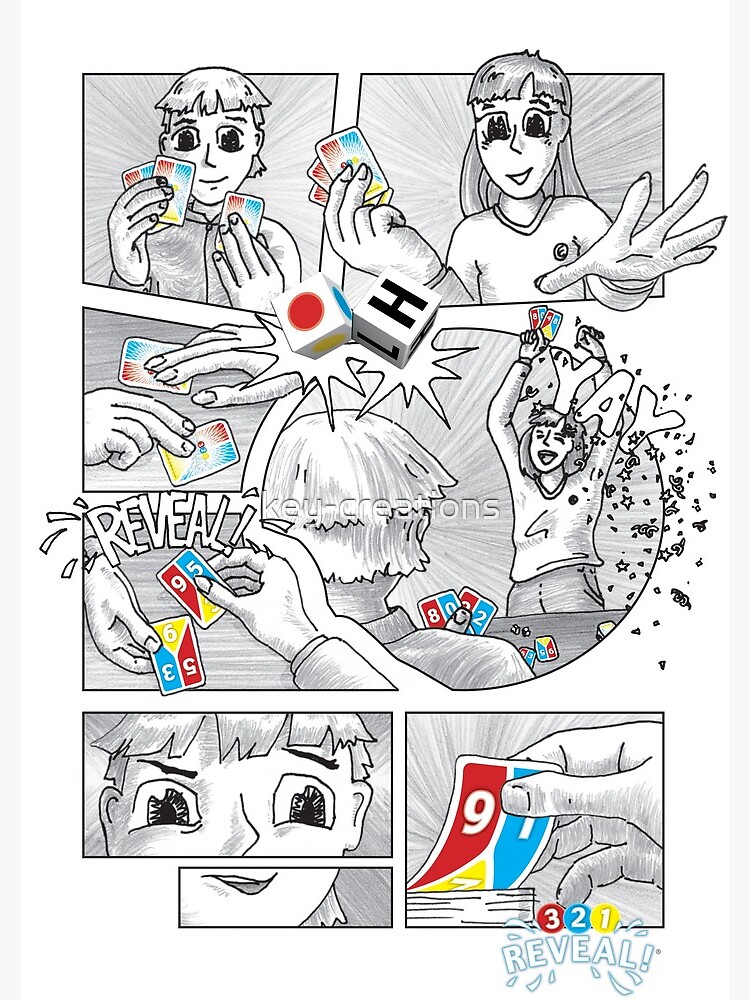 Thumbnail 3 of 3, Journal, 321 Reveal! (card game) Comic idea designed and sold by key-creations.