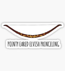 Spitze Eared Elvish Princeling Sticker