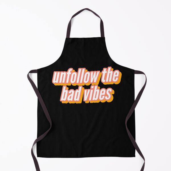 Item preview, unfollow the bad vibes designed and sold by Happy Soul Store.