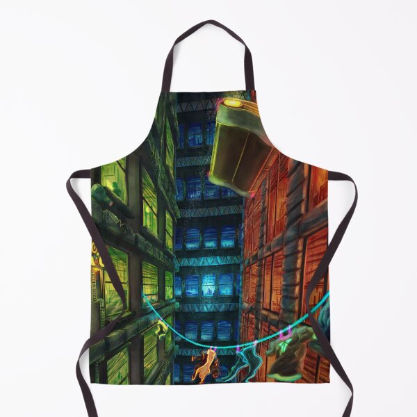 Item preview, Apartments At Night designed and sold by NeonFeverDreams.
