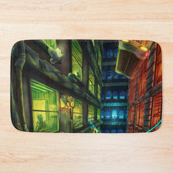Item preview, Apartments At Night designed and sold by NeonFeverDreams.