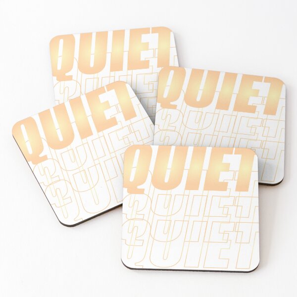 Item preview, QUIET funny text designed and sold by AlexandraNN.
