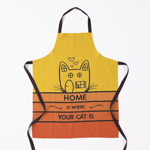 Item preview, Home Is Where Your Cat Is designed and sold by CutiPiStudios.