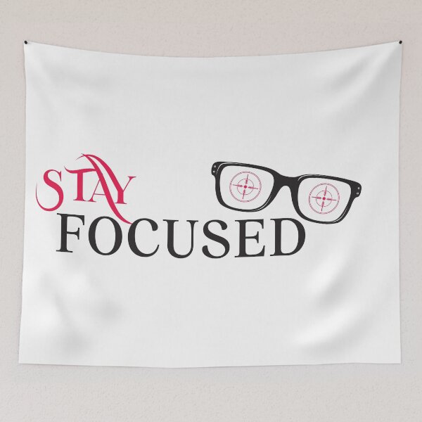 Item preview, restez concentré, stay focused, positive mindset, dont look back designed and sold by Lamar-creats.