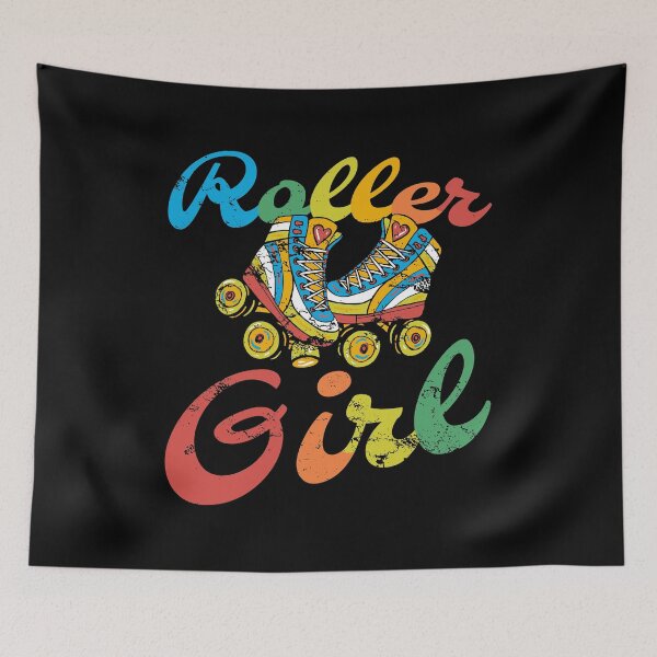 Item preview, Roller Girl Vintage - 70s 80s 90s Vintage old Roller Girl Vintage Design & Gifts designed and sold by shirti.