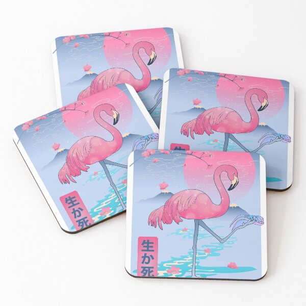 Item preview, Contemplative Flamingo designed and sold by Astrovada.