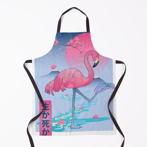 Item preview, Contemplative Flamingo designed and sold by Astrovada.
