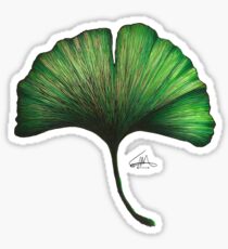 Ginkgo Leaf Sticker