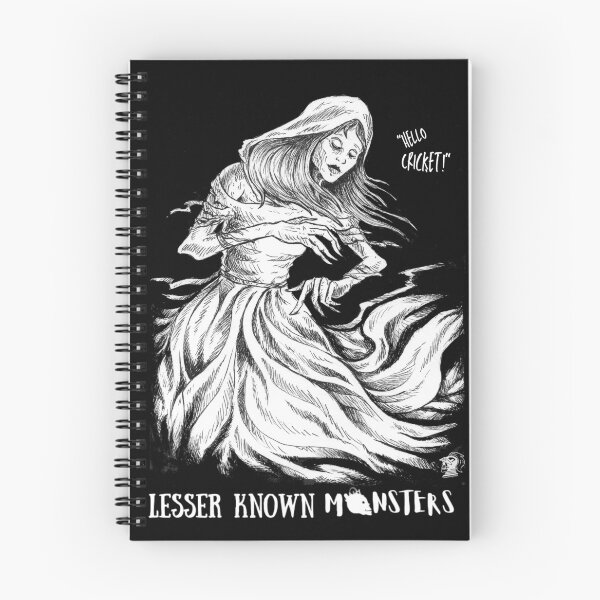 Item preview, The Bean-Nighe, Lesser Known Monsters (white text) designed and sold by Rory Michaelson.