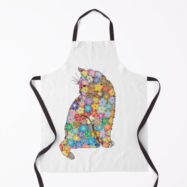 Item preview, Floral World Cat designed and sold by Maria Munajjed.