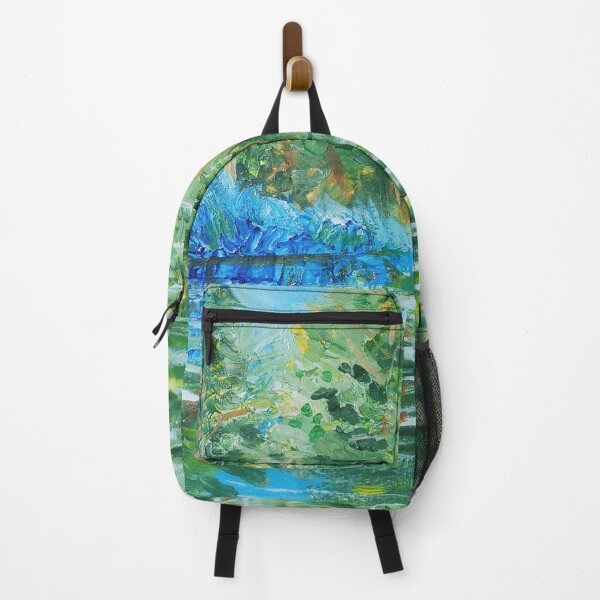 Item preview, Trees by the calm pond in Summer designed and sold by SoupSouka.