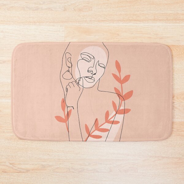 Item preview, One line woman portrait. Female poster. designed and sold by CoCoArt-Ua.