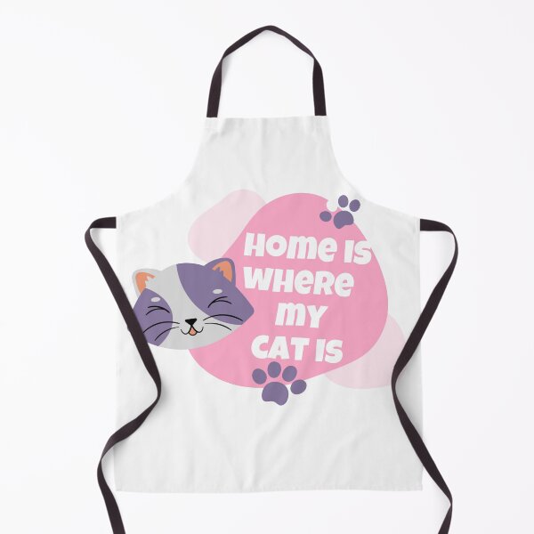Item preview, HOME IS WHERE MY CAT IS designed and sold by Slaystyle.