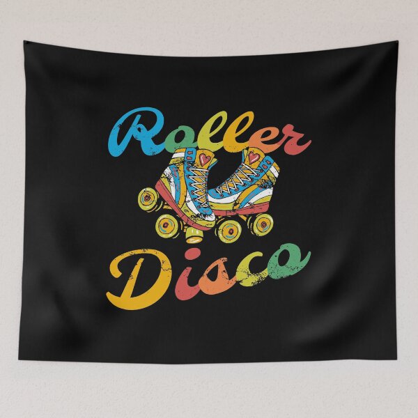 Item preview, Roller Disco Seventies - 70s 80s 90s Vintage old Roller Disco Seventies Design & Gifts designed and sold by shirti.
