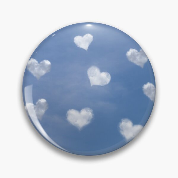Item preview, Fluffy Heart-Shaped Clouds designed and sold by dass-art.