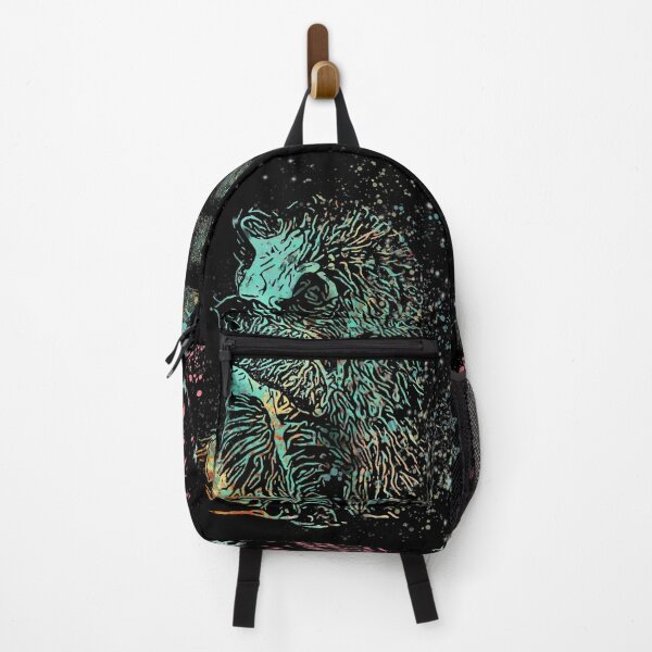 Item preview, Grooming Cat - Fraying colour burst ink splash designed and sold by PrintInks.