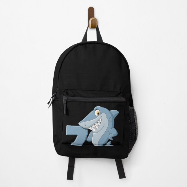 Item preview, Kids Shark 7th Birthday Boy Ocean Natal Swim Sea Creature Aquatic Animals Deep Blue Sea Conserve Underwater designed and sold by shirti.