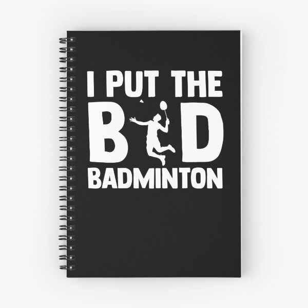 Item preview, I Put the Birdie over Badminton Net Badminton player designed and sold by Nessshirts.
