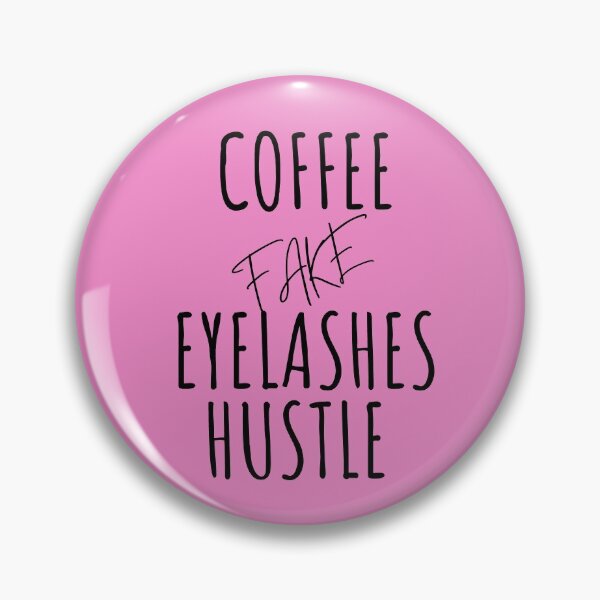 Item preview, Coffee Fake Eyelashes Hustle designed and sold by SunfullyYours.