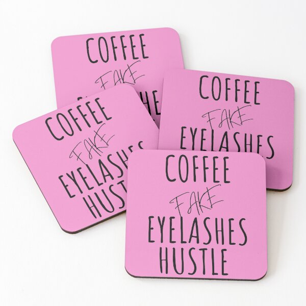 Item preview, Coffee Fake Eyelashes Hustle designed and sold by SunfullyYours.