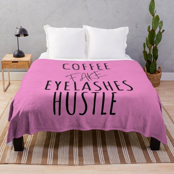 Item preview, Coffee Fake Eyelashes Hustle designed and sold by SunfullyYours.