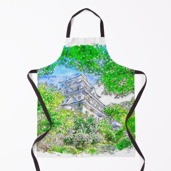 Item preview, Gifu Castle in the Leaves Japan designed and sold by VerboShop.