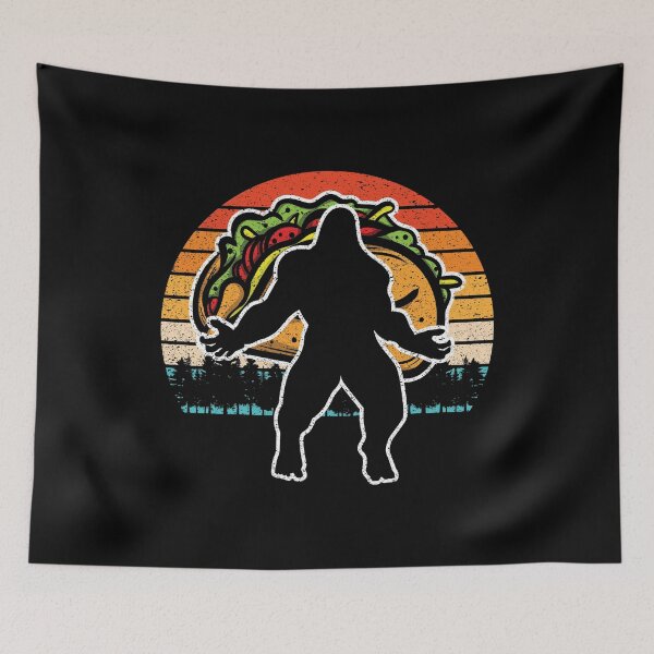 Item preview, Bigfoot Carrying Taco - taco mexican cinco de mayo Bigfoot Carrying Taco Design & Gifts designed and sold by shirti.