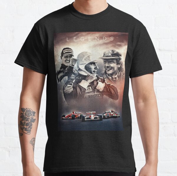 Ayrton Senna T-Shirts for Sale | Redbubble