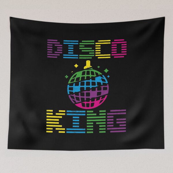 Aperçu de l'œuvre Disco King 70's - 70's 80's 90's Vintage Old Disco King 70's Design & Cadeaux créée et vendue par shirti.