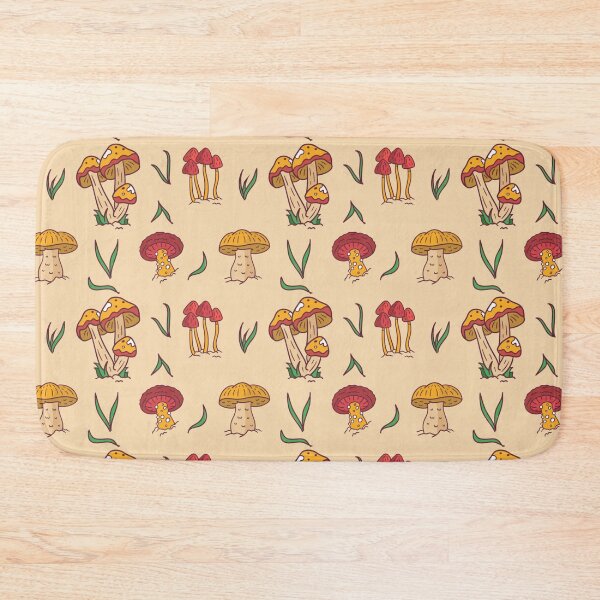 Item preview, Mushroom pattern mushrooms designed and sold by DerSenat.