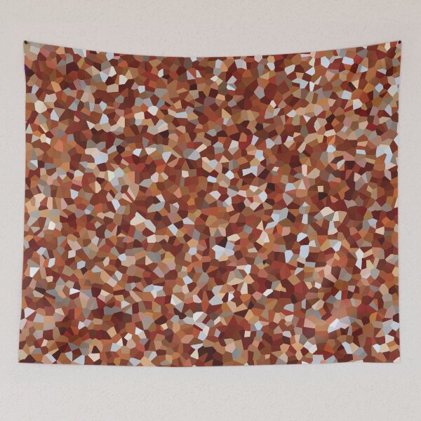 Item preview, Bold faceted geometric pattern that appears shiny  designed and sold by PatsIsland.