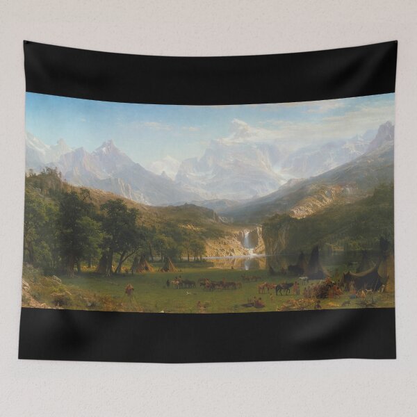 Item preview, The Rocky Mountains, Lander's Peak - Albert Bierstadt designed and sold by 2Girls1Shirt.