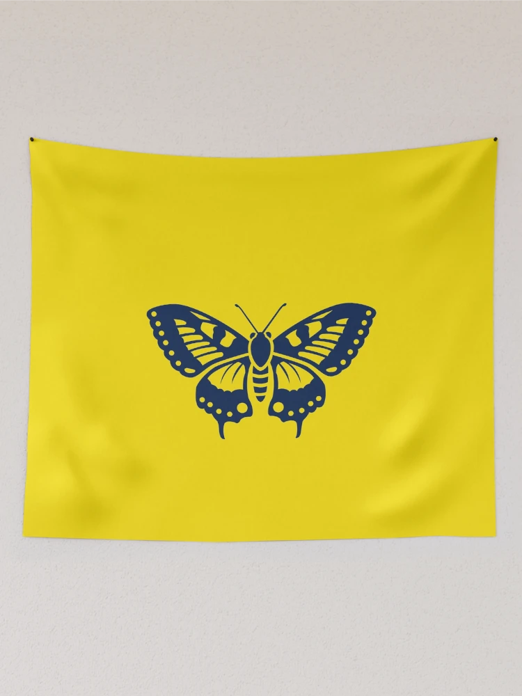 Aperçu 2 sur 3. Tentures avec l'œuvre  Beautiful Butterfly créée et vendue par Patternsonly.