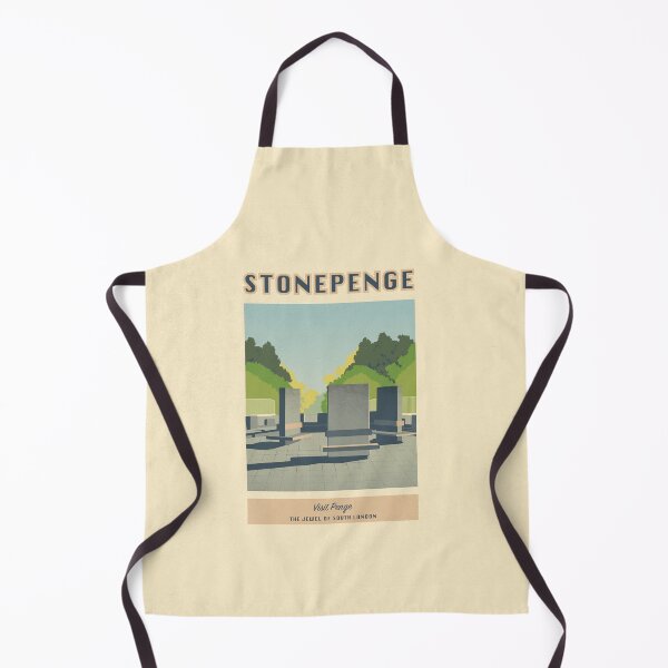 Artikelvorschau, Stonepenge Vintage Reiseplakat entworfen und verkauft von Melissa Delteil.