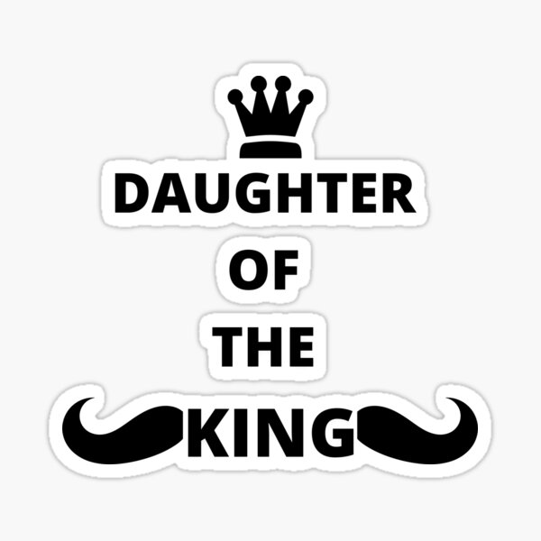  Milleyz Daughter Of The King Sticker, Religious