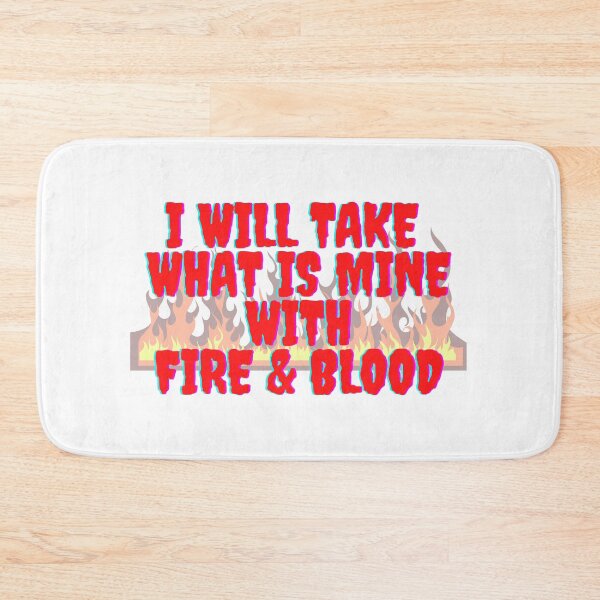 Item preview, i will take what is mine with fire and blood designed and sold by Hab2.