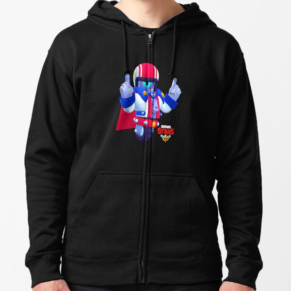 Brawl stars Sudadera con capucha y cremallera