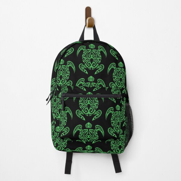 Item preview, Green Maori Tribal Turtle - Sea Animals designed and sold by anziehend.