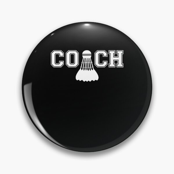 Item preview, Badminton Coach Loves Birdie Badminton Player Shuttlecock designed and sold by Nessshirts.