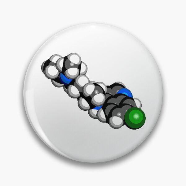 Item preview, Chloroquine malaria drug molecule designed and sold by molekuul.