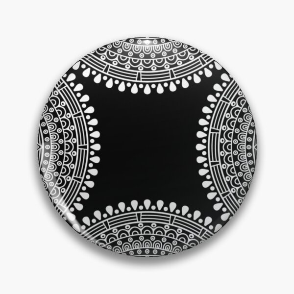 Item preview, Four half lace doilies on black designed and sold by Ninaeva.