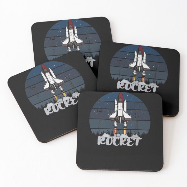 Item preview, Rocket takes off - blue design designed and sold by brunsch-print.