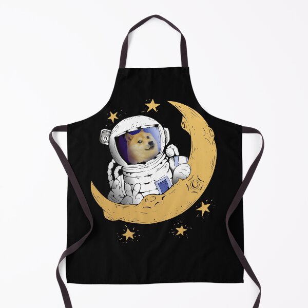 Item preview, Dogefather - Dogecoin to the Moon - Space Dogenaut Funny Crypto Gift  designed and sold by hyggekrog.